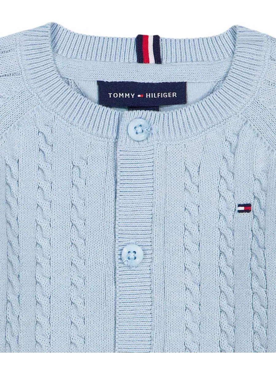 Комплект из кардигана и брюк Tommy Hilfiger — изображение 3 из 5, синий