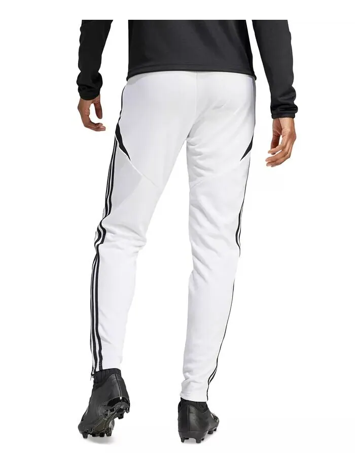 Женские облегающие тренировочные брюки Tiro 24 adidas — изображение 2 из 5, белый/черный