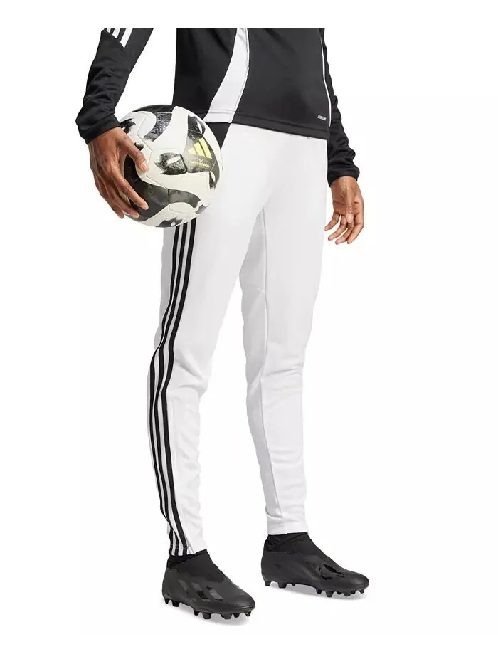 Женские облегающие тренировочные брюки Tiro 24 adidas — изображение 3 из 5, белый/черный