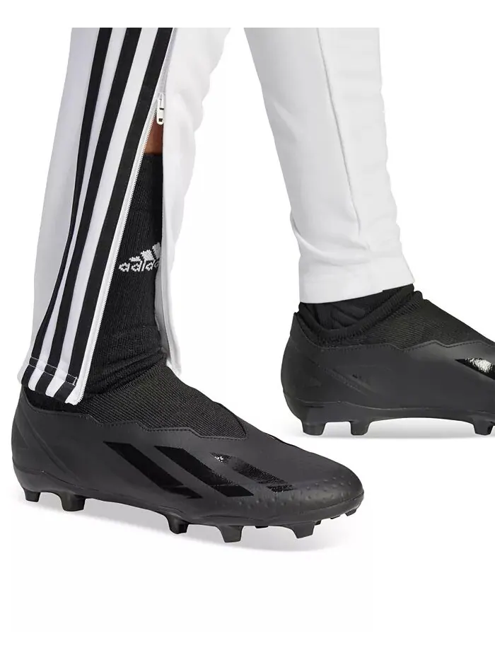 Женские облегающие тренировочные брюки Tiro 24 adidas — изображение 4 из 5, белый/черный