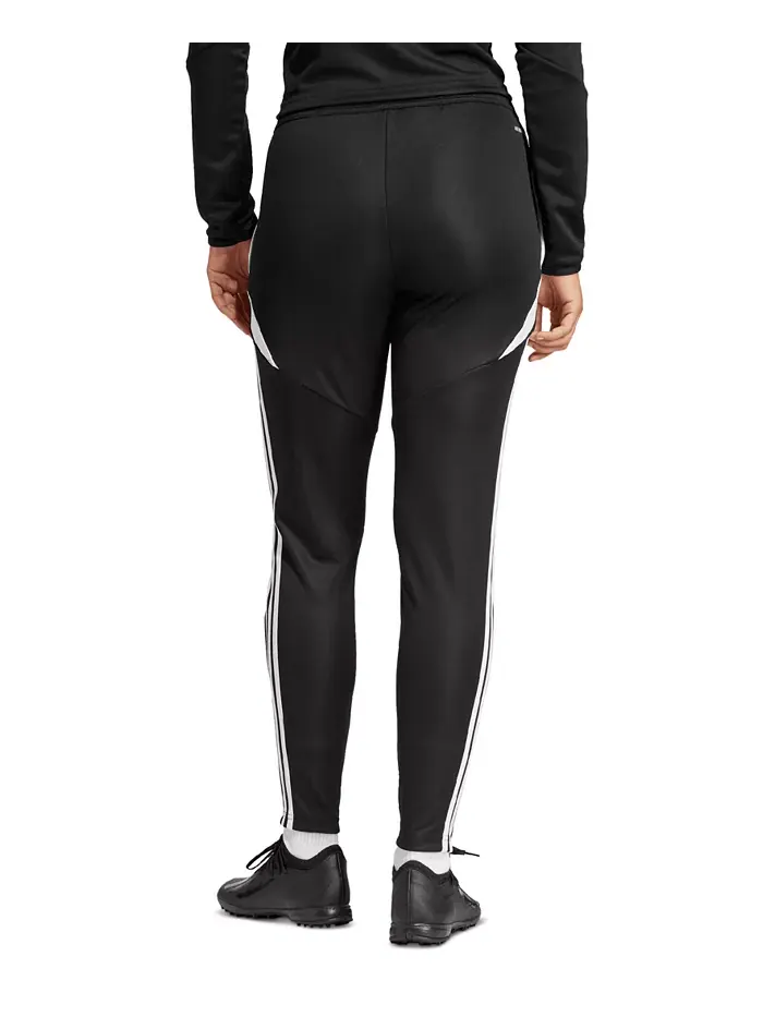 Женские тренировочные брюки Tiro 24 Slim-Fit adidas — изображение 2 из 7, черный/белый