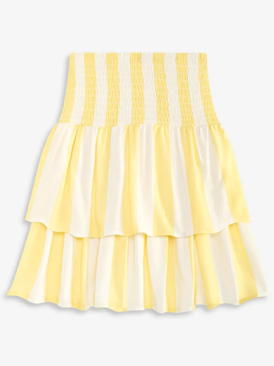 Детская полосатая юбка с присборенной отделкой, размеры S-XL Grayson Threads Kids, The Label — 2