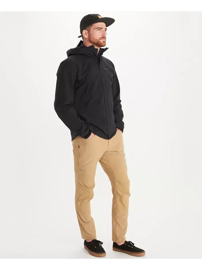 Мужская куртка PreCip Eco Pro Marmot — изображение 4 из 6, черный