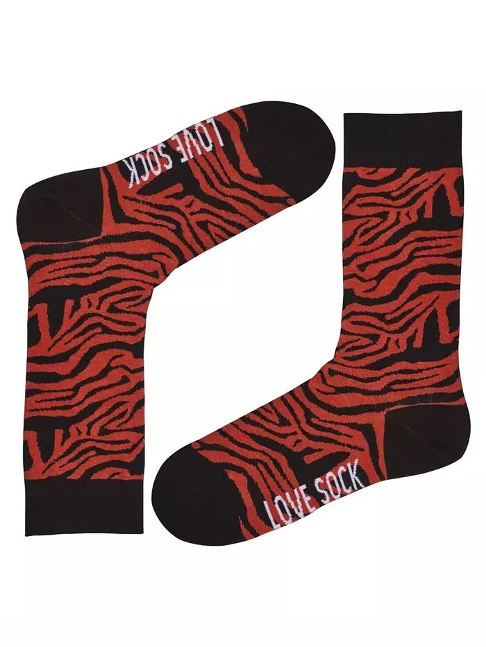 Женские носки Tiger Cotton Crew Love Sock Company