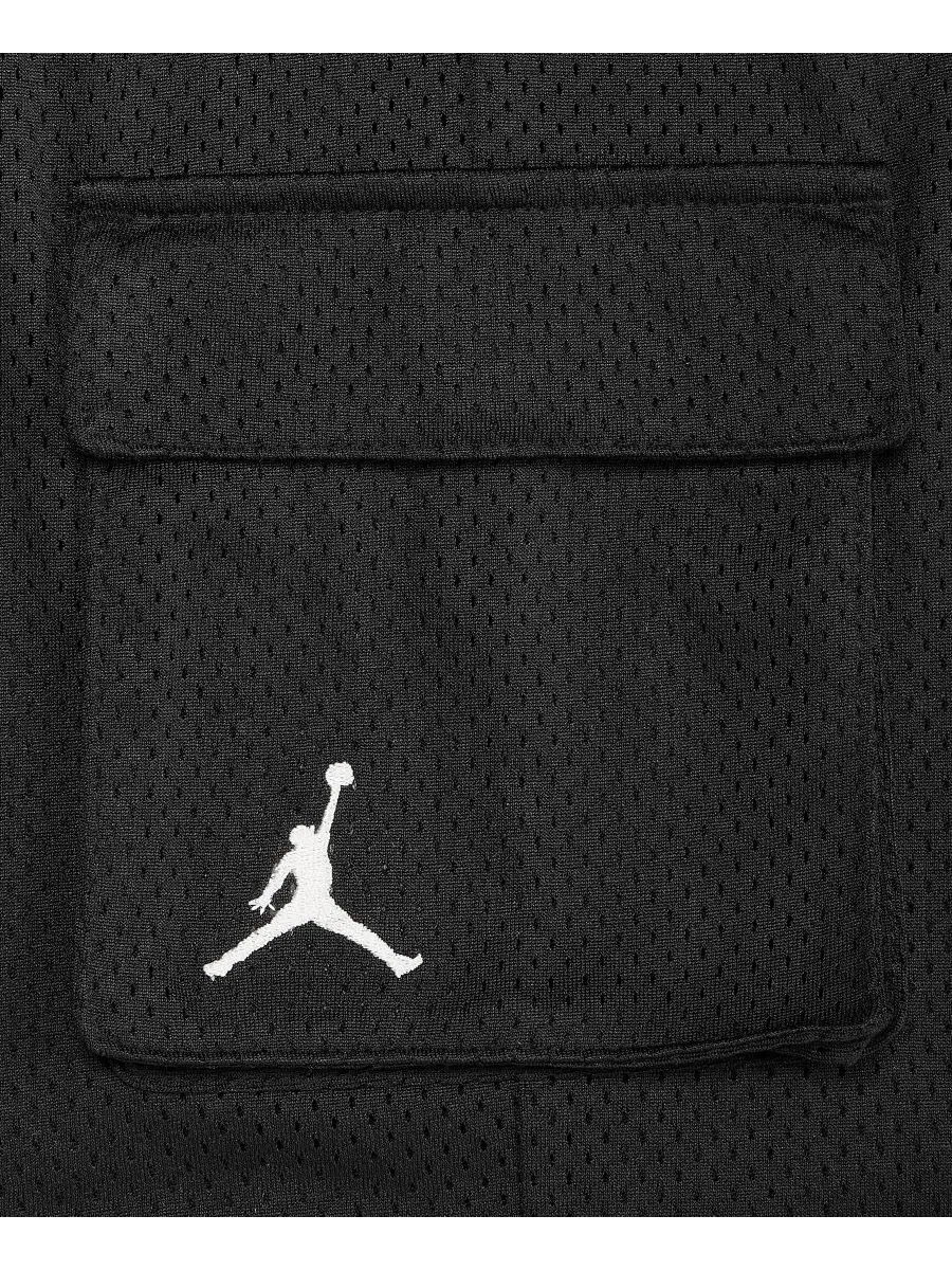 Карго шорты с эластичным поясом Jordan JDB Festival — изображение 6 из 6, черный