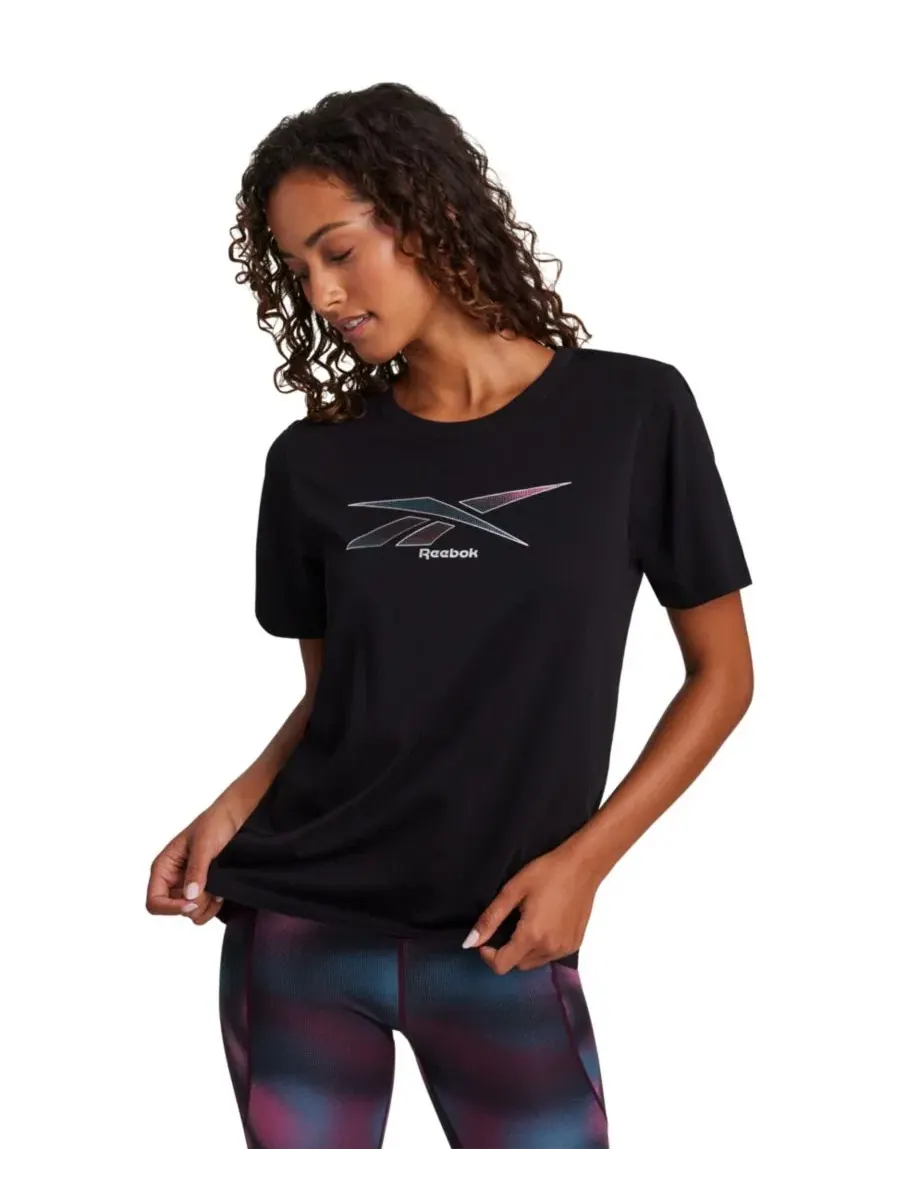 Футболка с графическим принтом Vector Reebok — изображение 6 из 7, черный