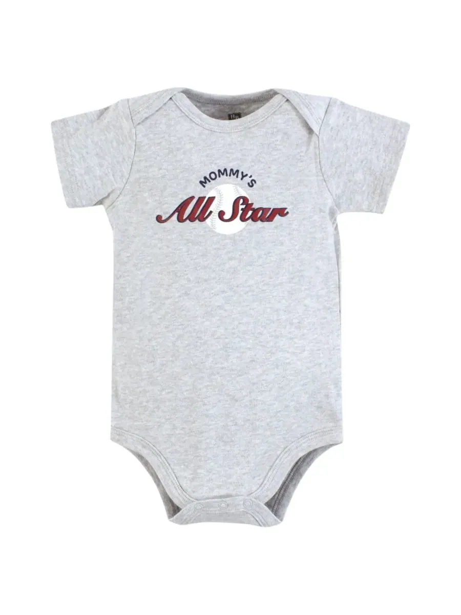 Комплект боди-комбинезонов из хлопка, 3 шт., с принтом Hudson Baby, Mommy'S All Star — изображение 5 из 5