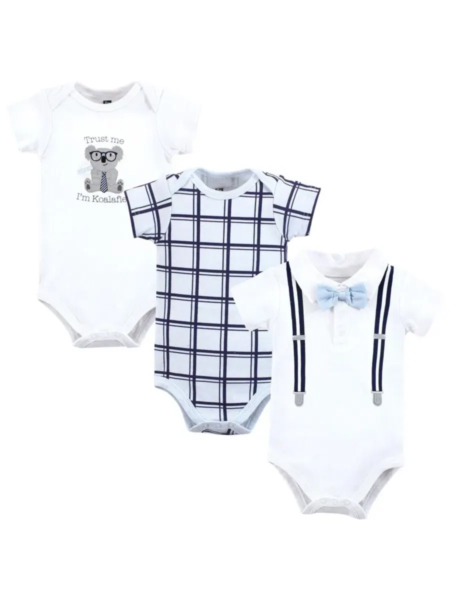 Комплект боди-комбинезонов из 3 штук Hudson Baby, Koalafied Polo