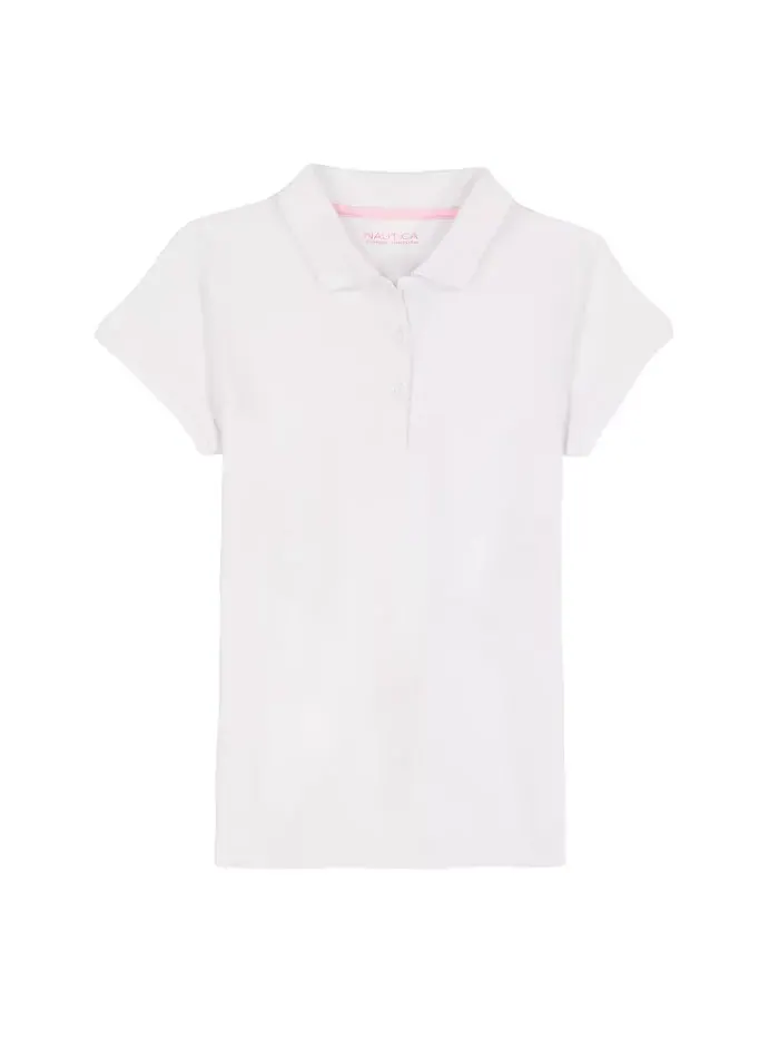 Детская поло с коротким рукавом из интерлока Nautica