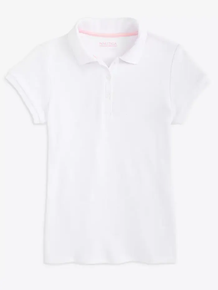 Поло с коротким рукавом для девочек Interlock Nautica — 2