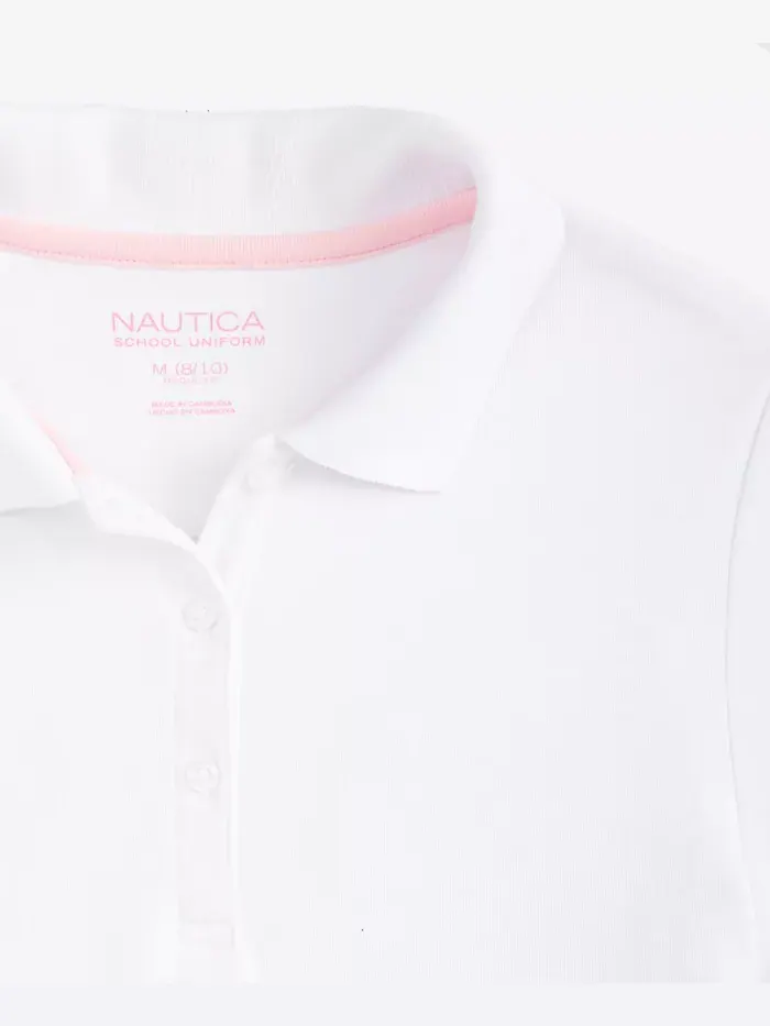 Поло с коротким рукавом для девочек Interlock Nautica — 4