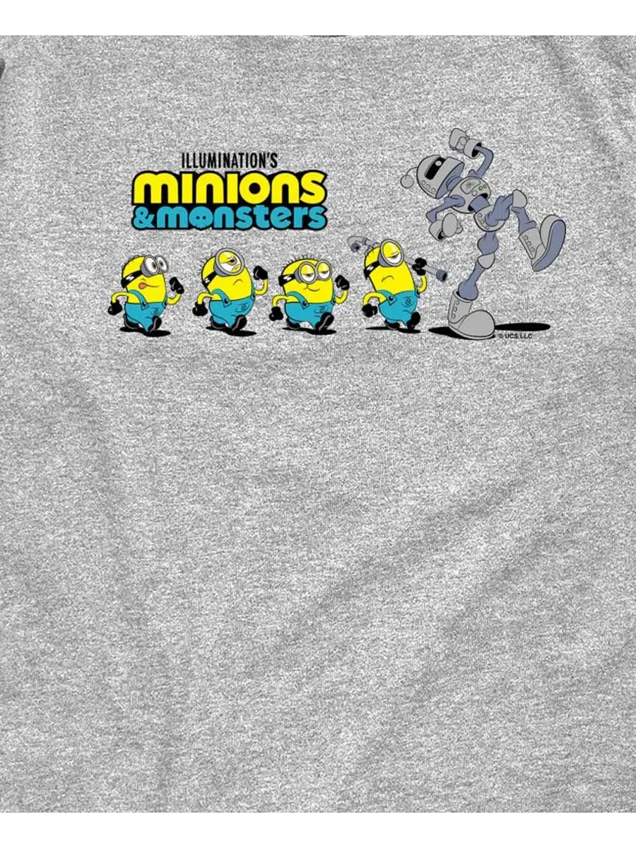 Детская футболка с коротким рукавом, размер 8-20 Minions — изображение 3 из 3, приглушенный