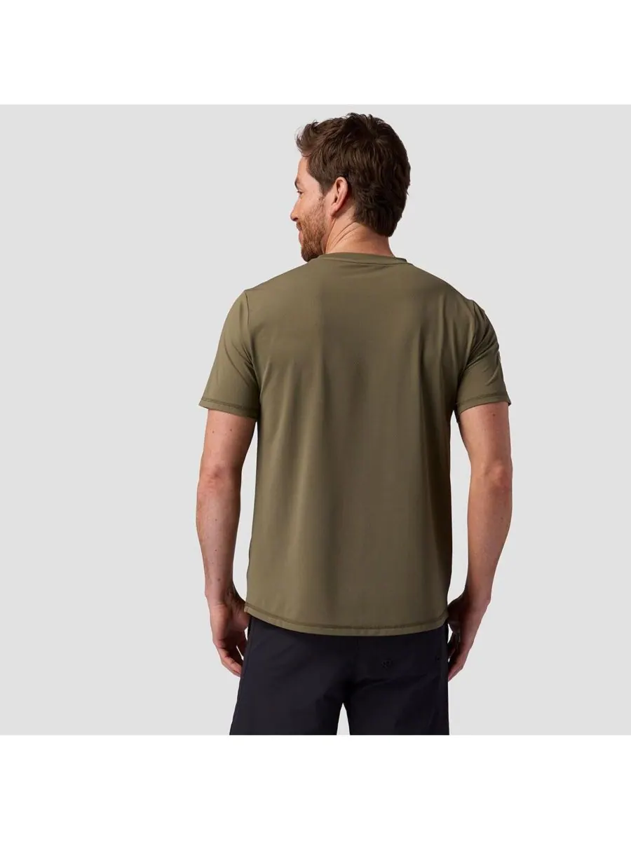 Мужская футболка с коротким рукавом Tahoe Sun Performance Shirts Backcountry — изображение 2 из 5, каламата