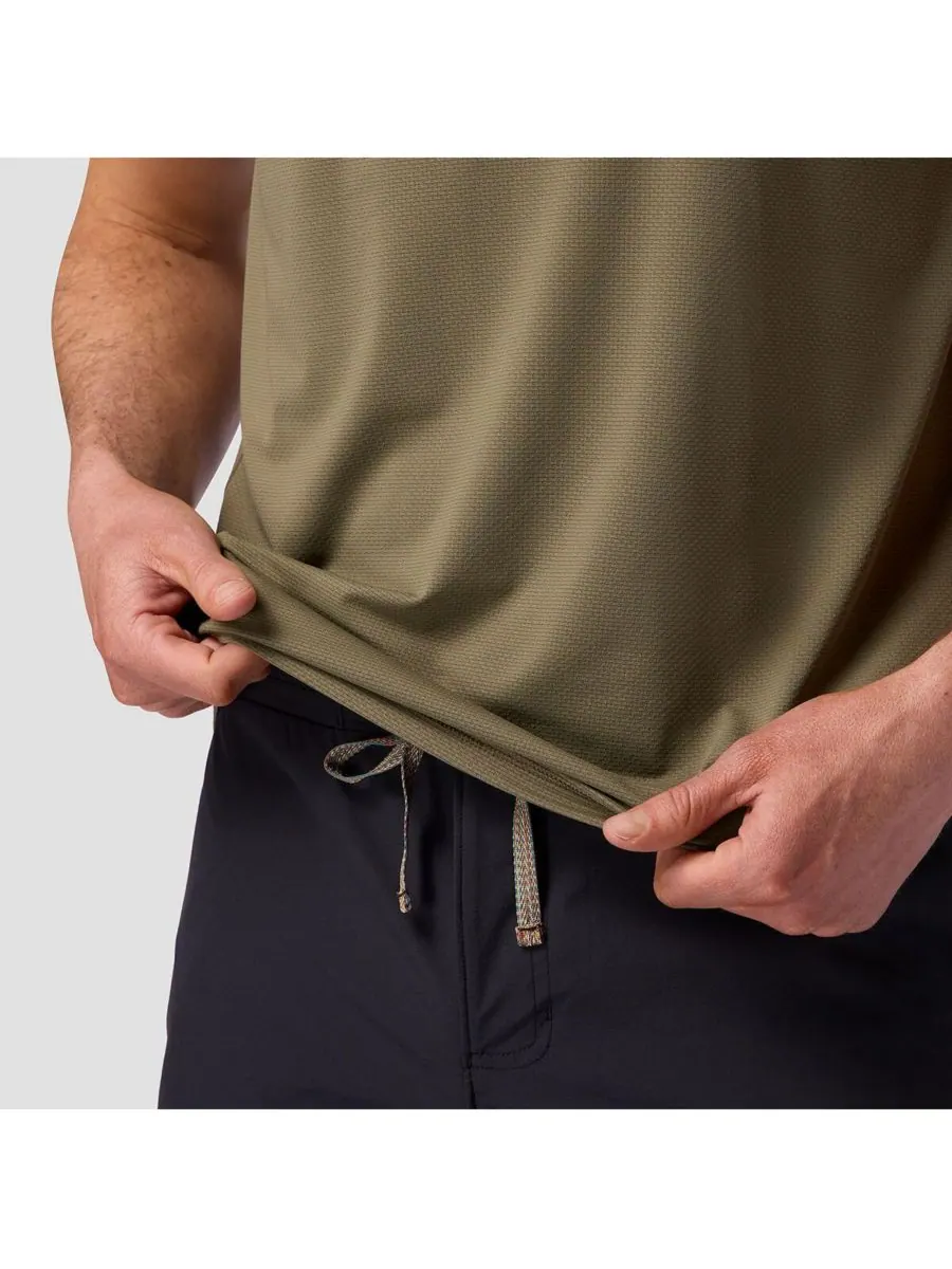 Мужская футболка с коротким рукавом Tahoe Sun Performance Shirts Backcountry — изображение 4 из 5, каламата