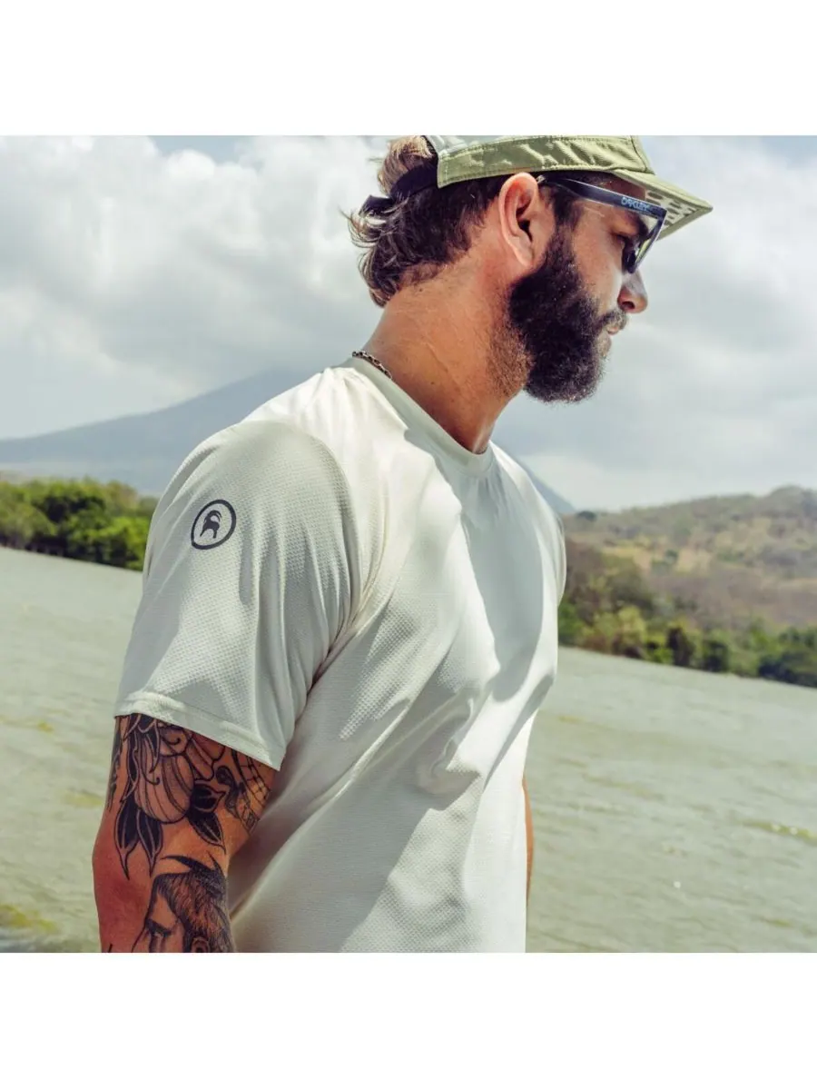 Мужская футболка с коротким рукавом Tahoe Sun Performance Shirts Backcountry — изображение 6 из 6, цапля