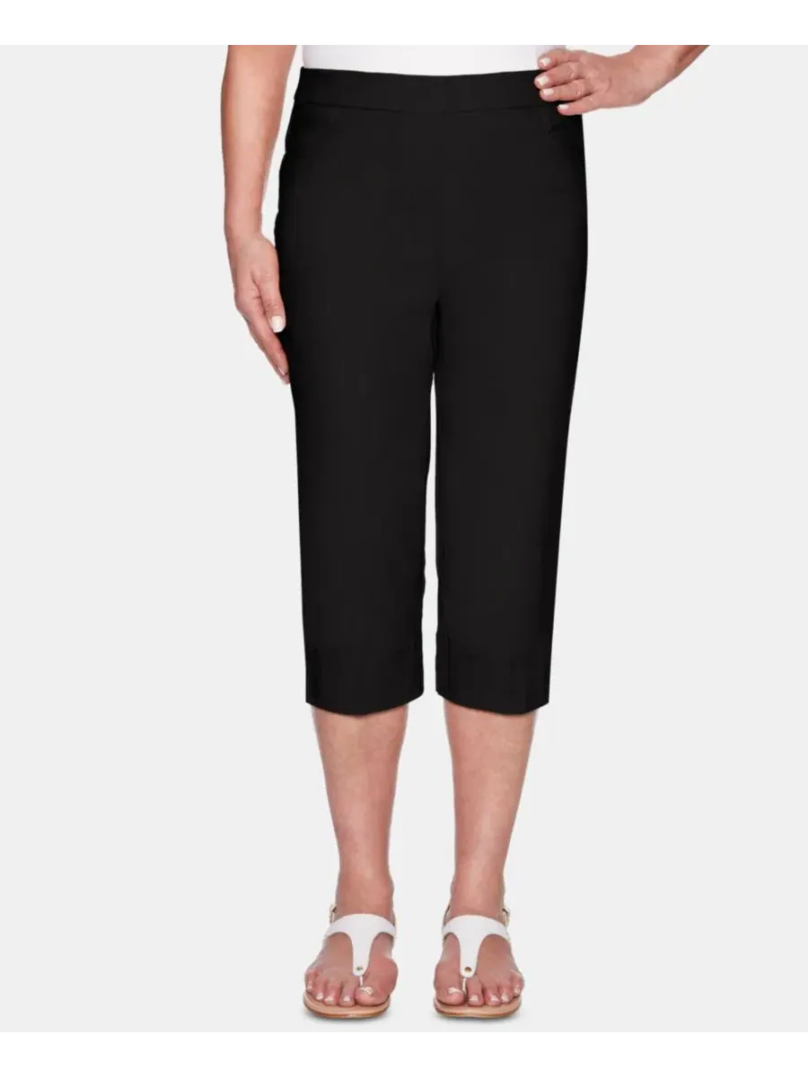 Женские брюки-капри с эластичным поясом Allure Stretch Alfred Dunner
