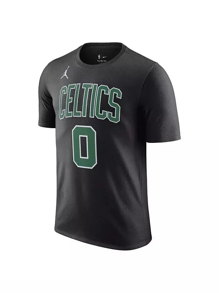 Мужская черная футболка с именем и номером Джейсона Татума Boston Celtics 2022/23 Statement Edition — изображение 3 из 3