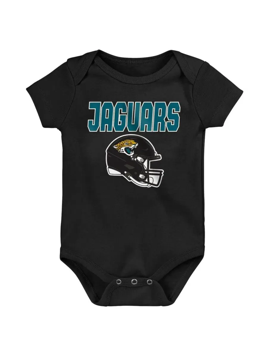 Комплект боди с принтом Jacksonville Jaguars Outerstuff — изображение 4 из 4, кремовый