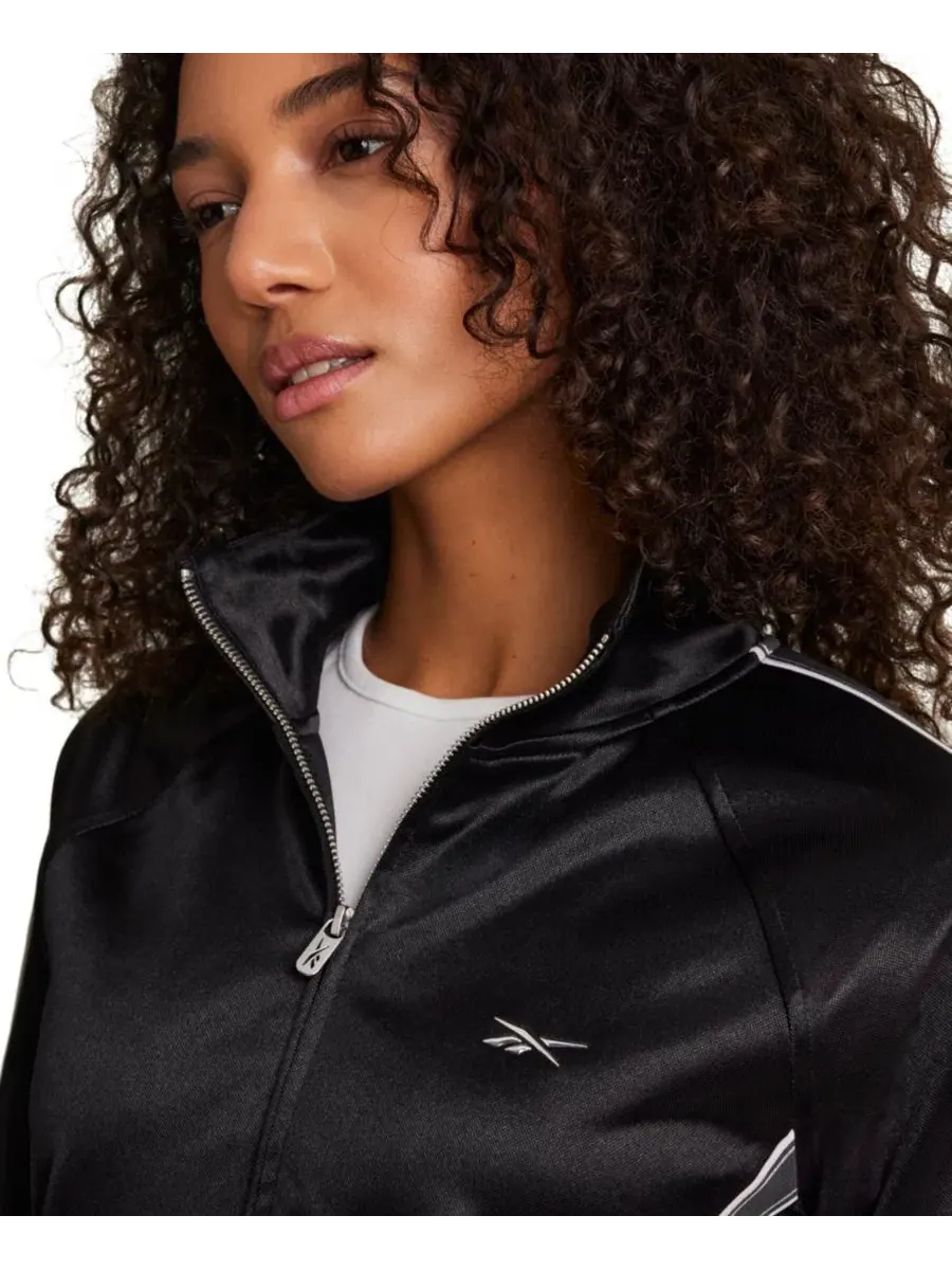 Женская куртка-тоннель стандартного кроя Reebok — изображение 6 из 7, черный