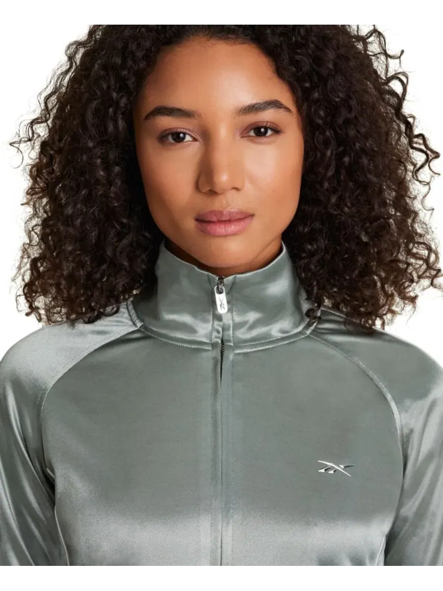 Женская куртка-тоннель стандартного кроя Reebok — изображение 4 из 6, серый