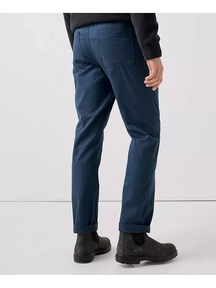 Мужские брюки из органического хлопка Daily Twill средней плотности - длина по внутреннему шву 30" — 5