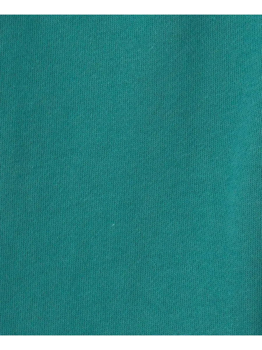 Комплект из 3 предметов: топ, куртка и штаны Varsity French Terry Carter's — изображение 4 из 6, кремовый/зеленый