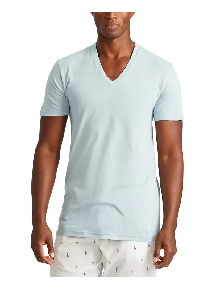 Мужские майки-борцовки классические, 3 шт Polo Ralph Lauren — изображение 4 из 10, мульти