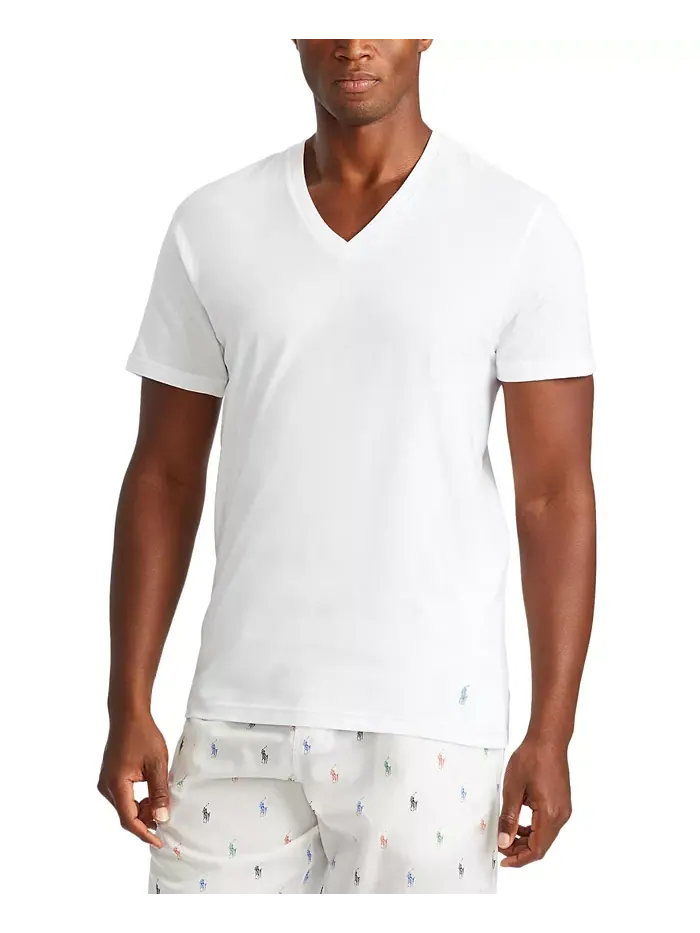 Мужские майки-борцовки классические, 3 шт Polo Ralph Lauren — изображение 6 из 10, мульти