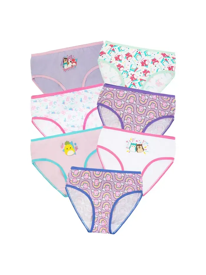 Трусы Squishmallows 7Pack для девочек Handcraft — изображение 2 из 4, мульти