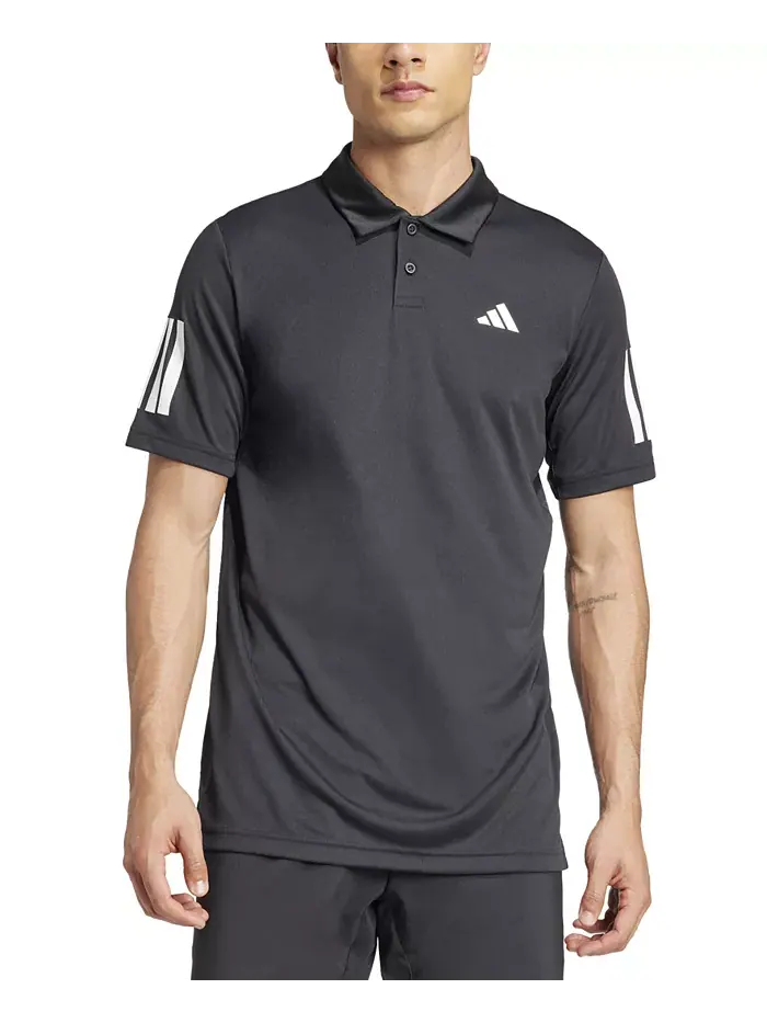 Мужская теннисная поло Club с технологией Climacool и тремя полосками adidas