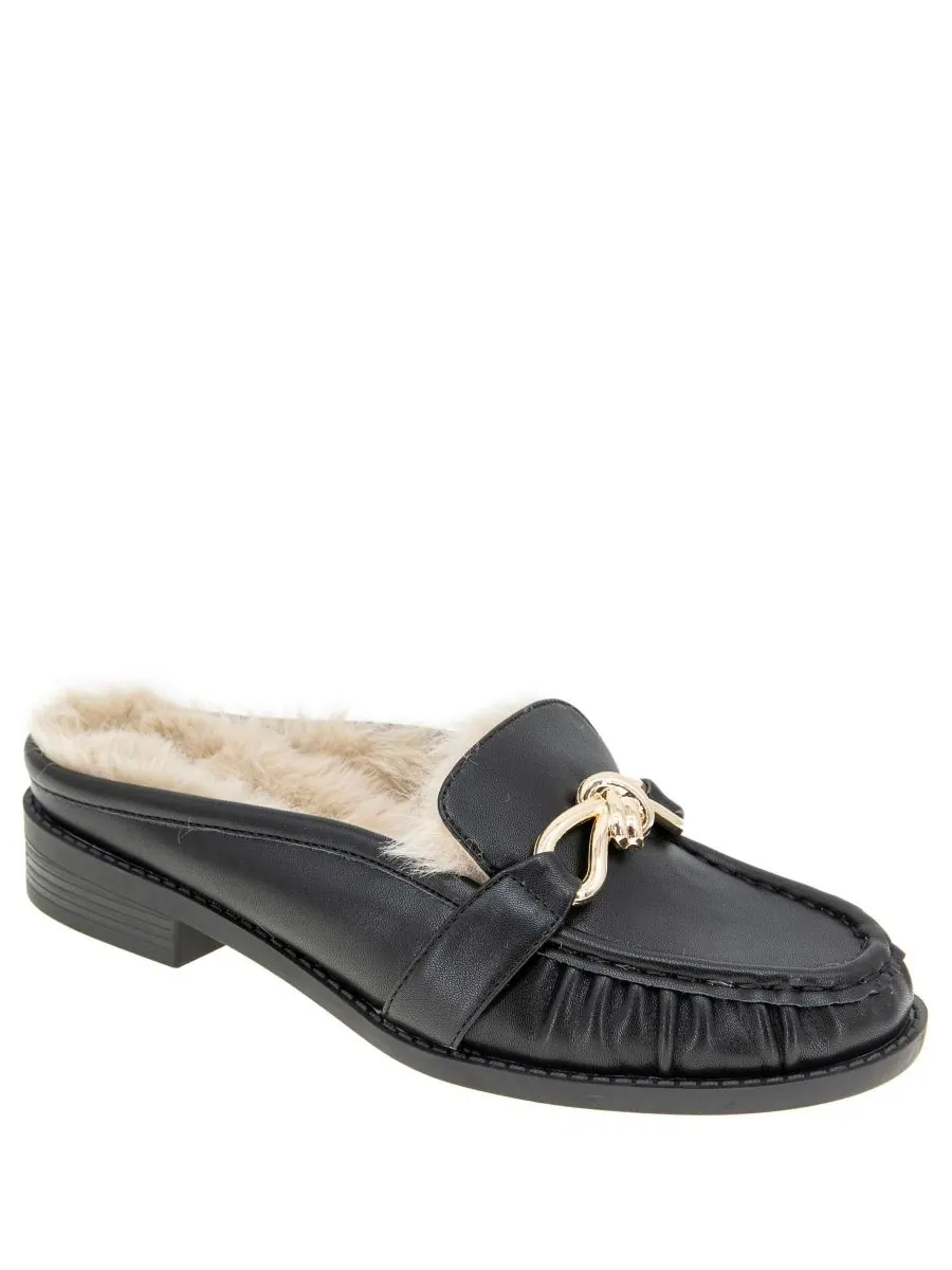 Женская куртка Kaara-2 с черным мехом BCBG