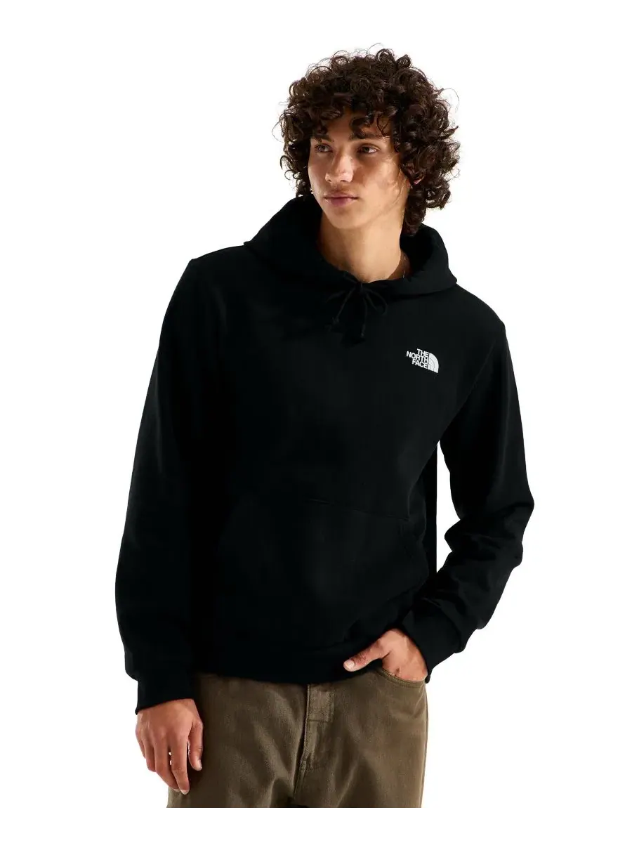 Худи с графическим принтом Evolution Light Print Box NSE The North Face — изображение 2 из 3, черный