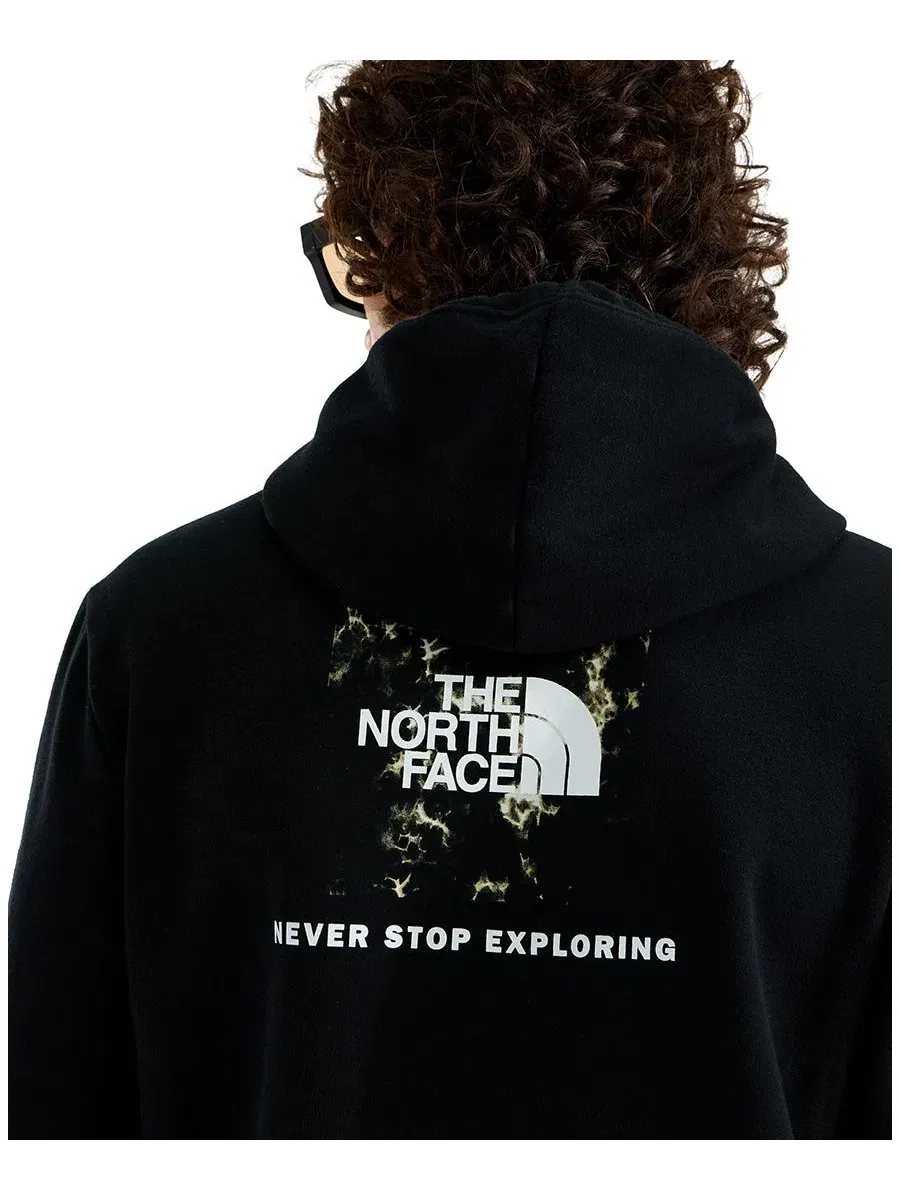 Худи с графическим принтом Evolution Light Print Box NSE The North Face — изображение 3 из 3, черный