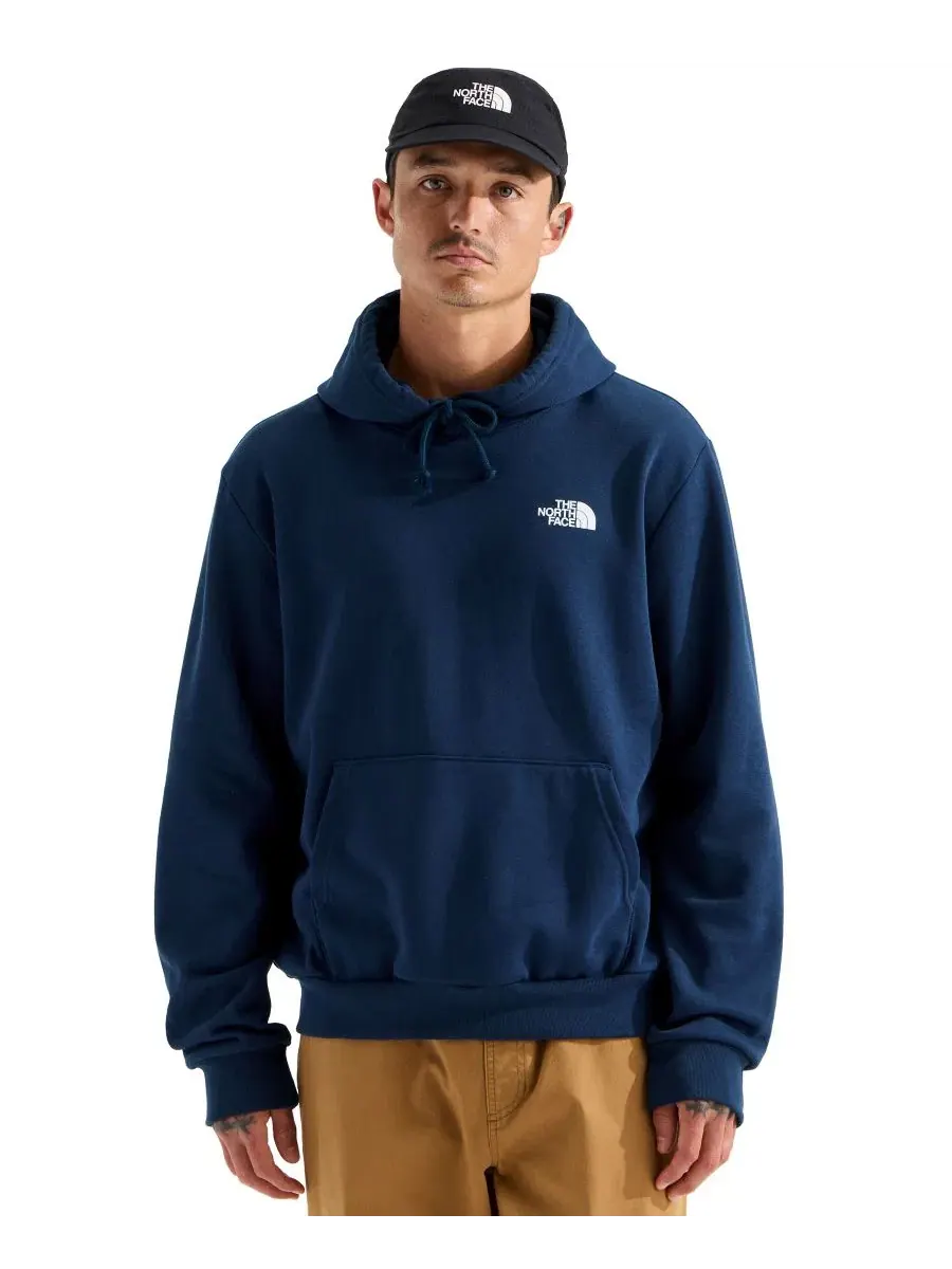 Худи с графическим принтом Evolution Light Print Box NSE The North Face — изображение 2 из 3, темно-синий