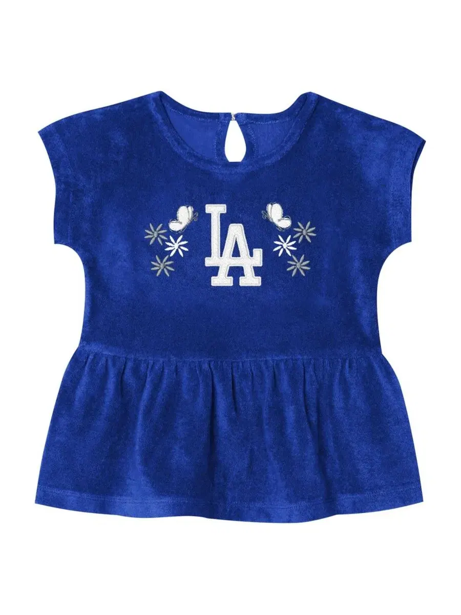 Комплект из топа и шорт с вышивкой Los Angeles Dodgers Outerstuff — изображение 5 из 5, королевский