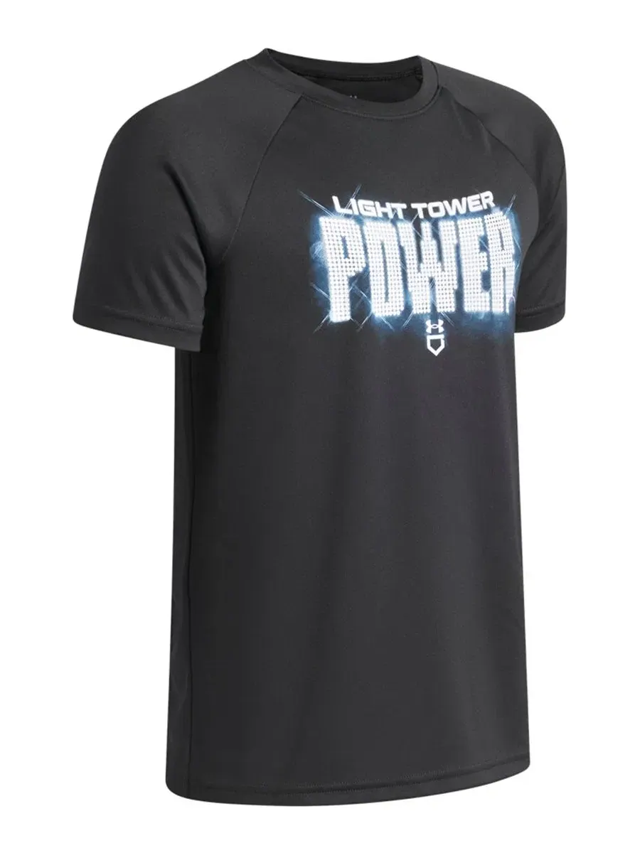 Футболка с коротким рукавом Light Tower Power Under Armour — изображение 3 из 3, черный