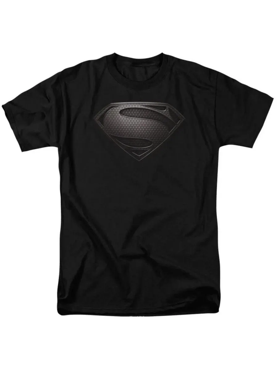 Футболка с принтом Man Of Steel Mos Desaturated Superman — черный