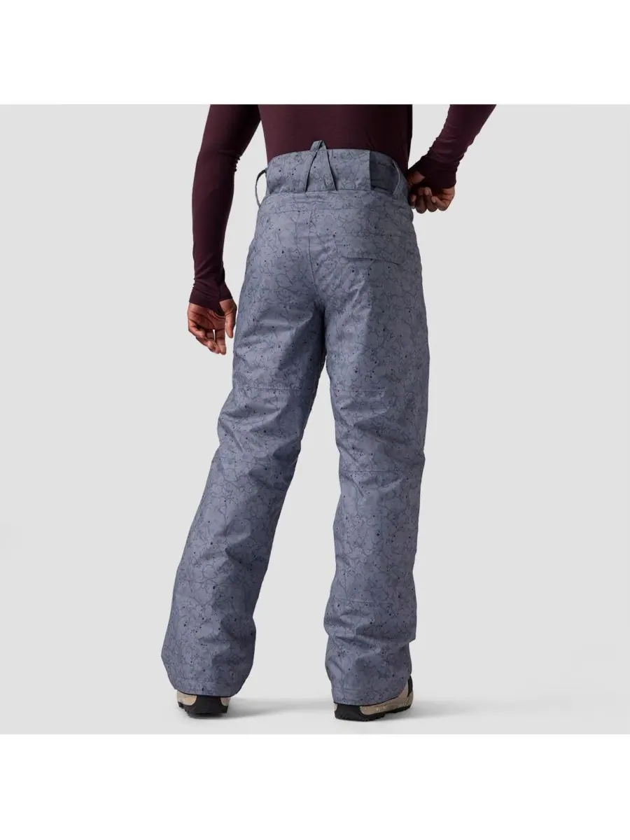 Мужские утепленные лыжные брюки CrestCruiser Backcountry, Turbulence zastrugi print — изображение 3 из 8
