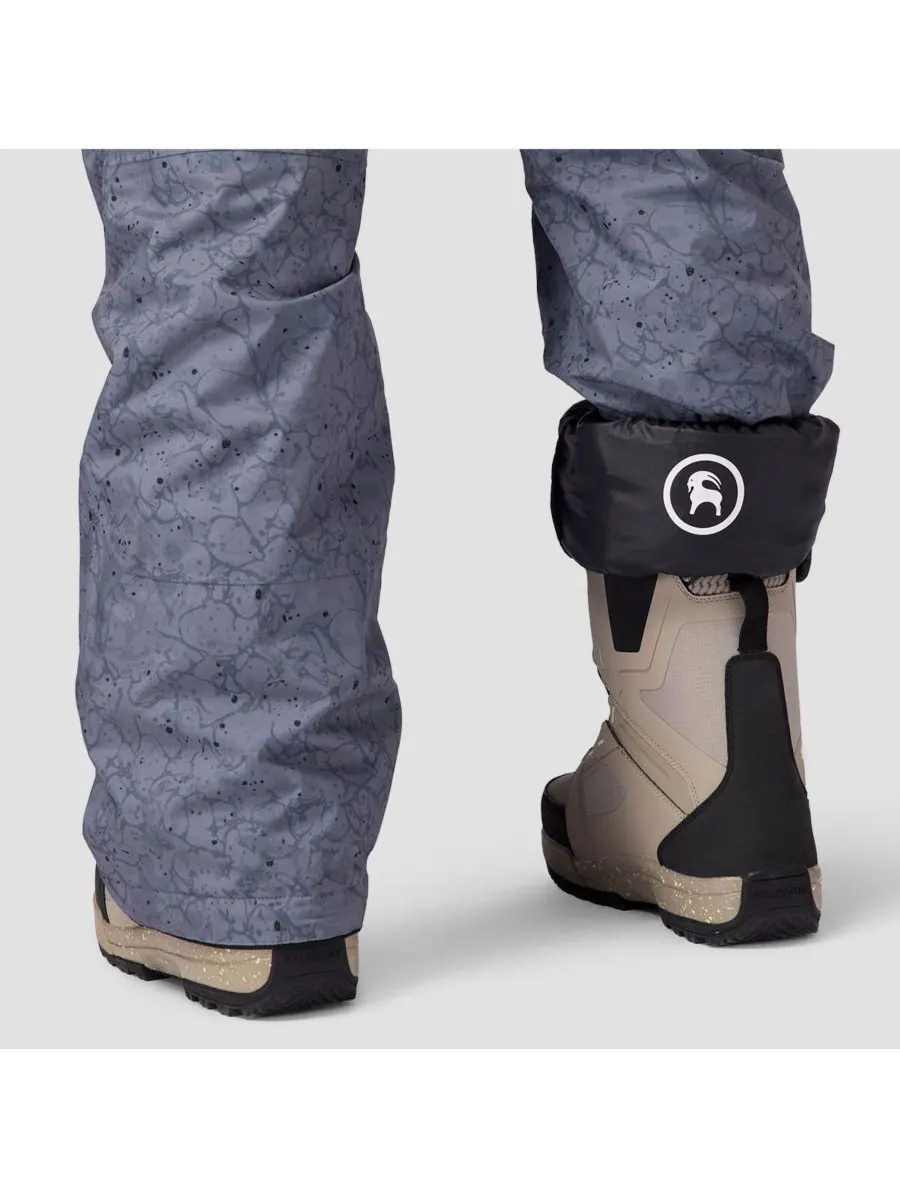 Мужские утепленные лыжные брюки CrestCruiser Backcountry, Turbulence zastrugi print — изображение 4 из 8