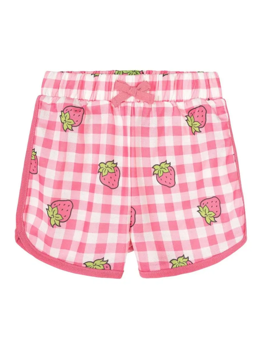 Комплект из футболки и шорт с принтом Strawberry Shortcake Strawberry Shortcake — изображение 2 из 3, розовый