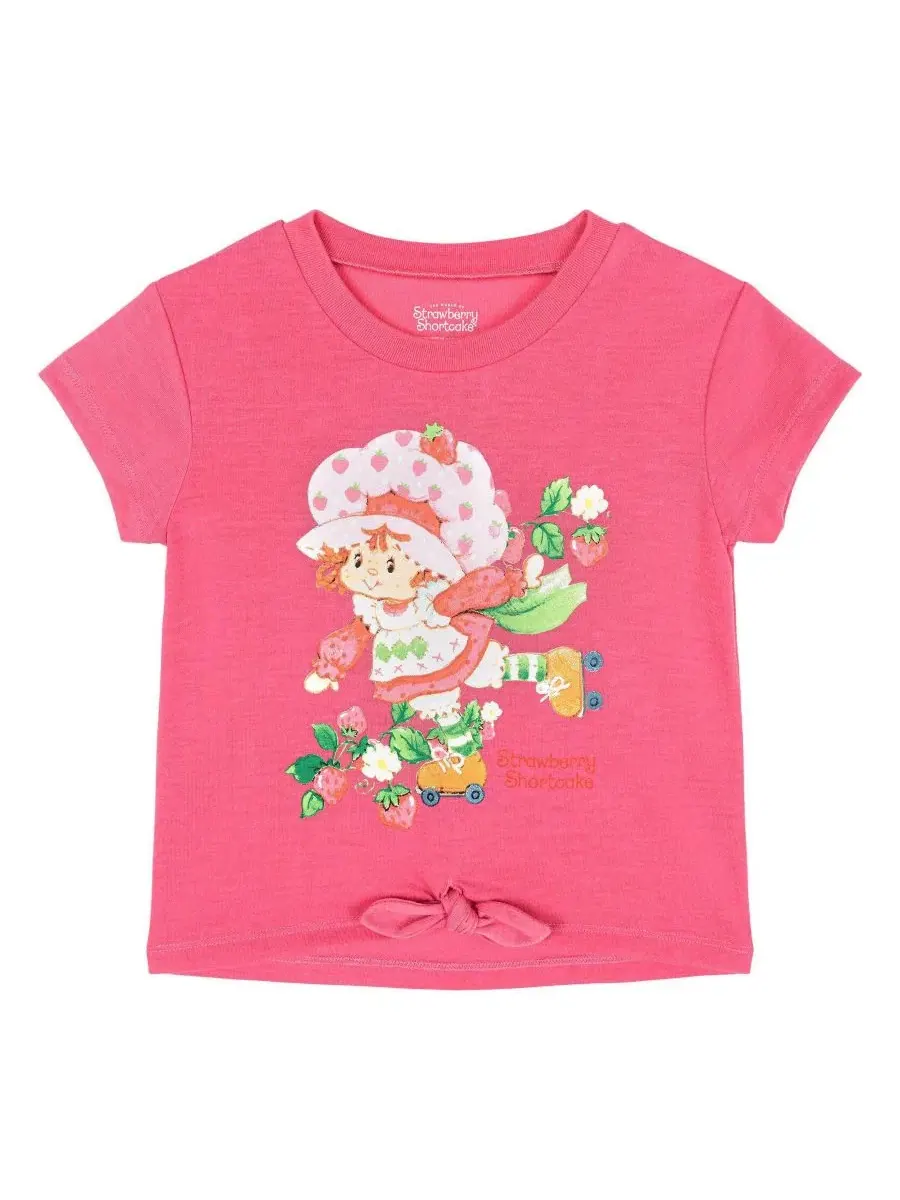 Комплект из футболки и шорт с принтом Strawberry Shortcake Strawberry Shortcake — изображение 3 из 3, розовый