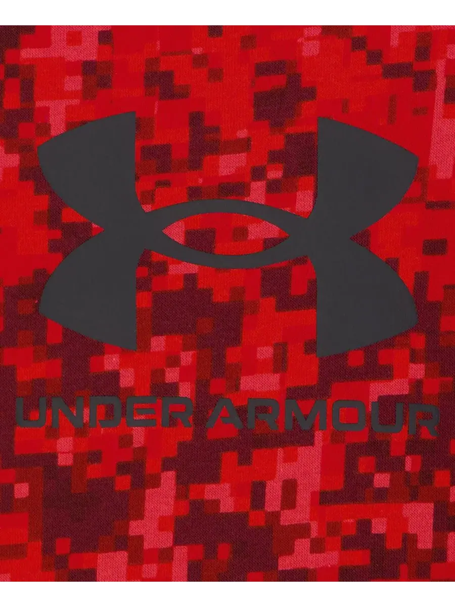 Комплект из худи и джоггеров из флиса Rival Fleece Hoodie and Joggers, 2-Piece Set Under Armour — изображение 5 из 6, красный