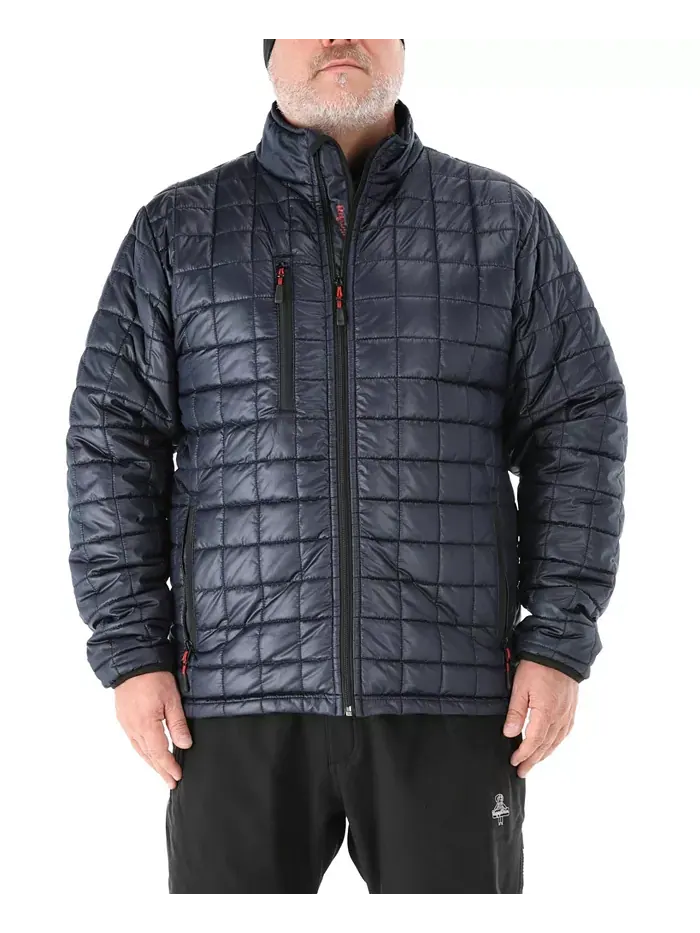 Большая и высокая куртка EnduraQuilt Wayfinder - прочная утепленная рабочая одежда Refrigiwear — изображение 1 из 3, синий