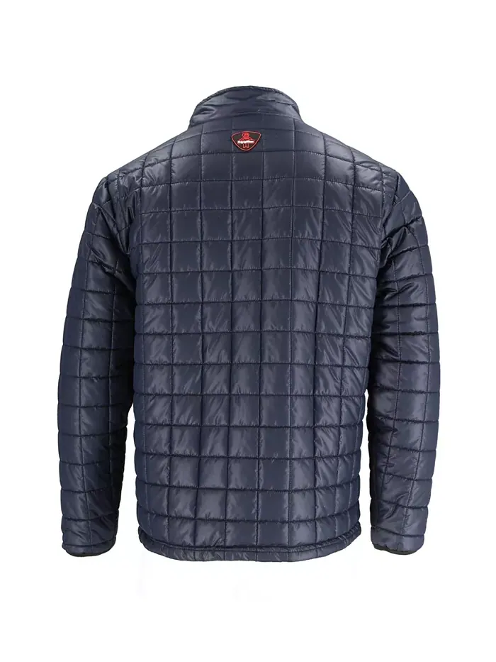 Большая и высокая куртка EnduraQuilt Wayfinder - прочная утепленная рабочая одежда Refrigiwear — изображение 3 из 3, синий