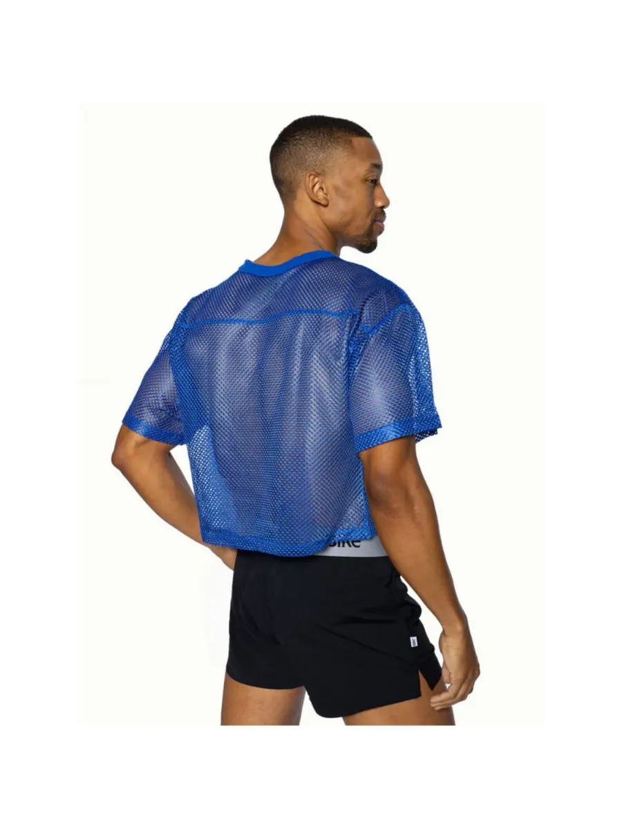 Мужская тренировочная футболка с коротким рукавом BIKE Athletic — изображение 3 из 3, синий