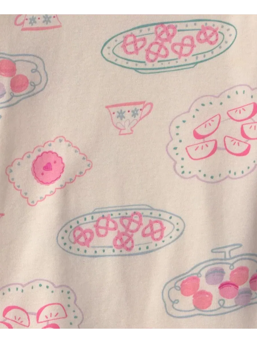 Комплект пижам Fairy Long-Sleeve Carter's — изображение 3 из 5, синий/кремовый
