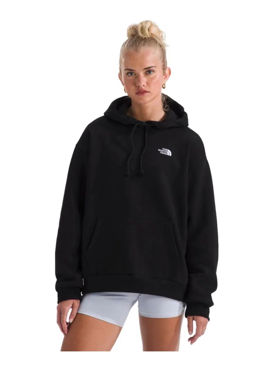Женский свободный худи-свитшот Evolution Oversized с капюшоном The North Face — изображение 1 из 3, черный