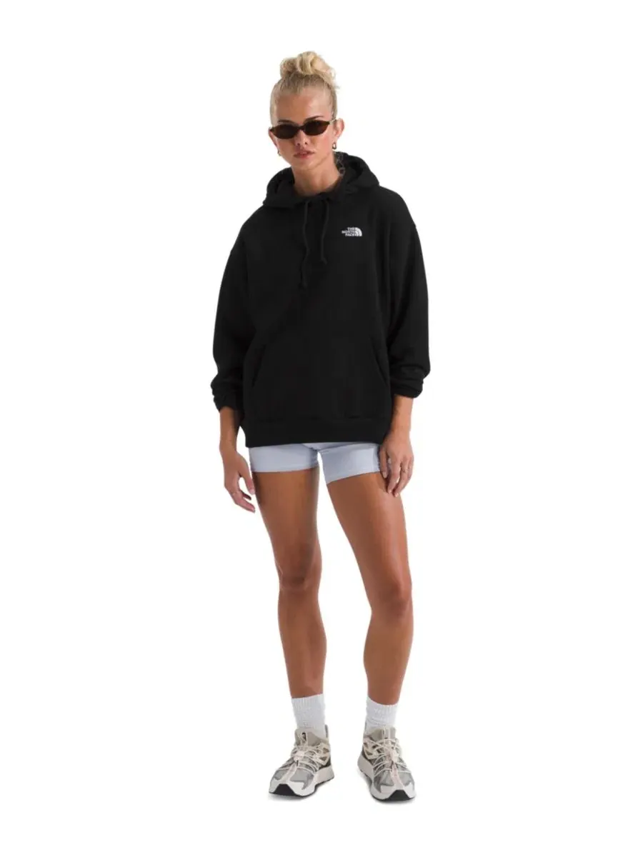 Женский свободный худи-свитшот Evolution Oversized с капюшоном The North Face — изображение 2 из 3, черный