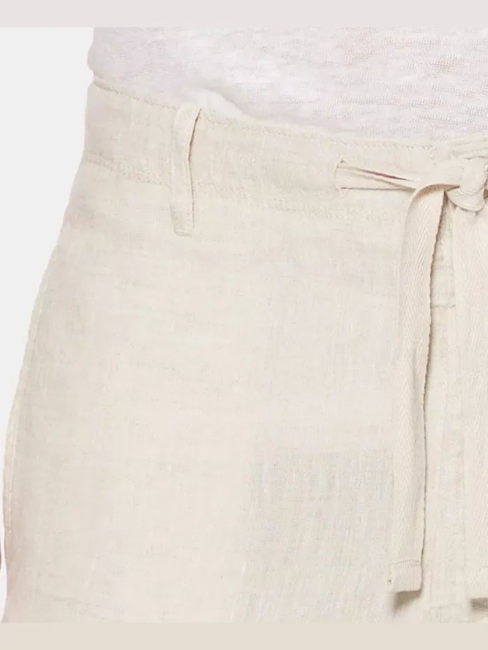 Мужские классические брюки из 100% льна на шнурке Perry Ellis — 3