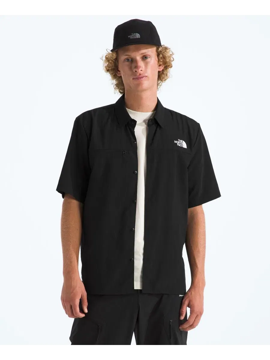 Мужская рубашка с коротким рукавом, модель Packable The North Face